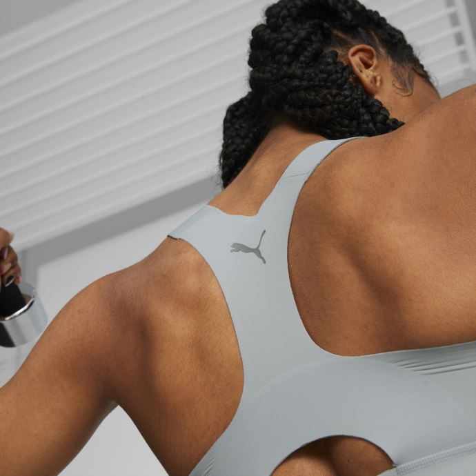 Soutien-gorge D'entraînement High-impact Elite Pour Femme Gris Platine Puma Canada