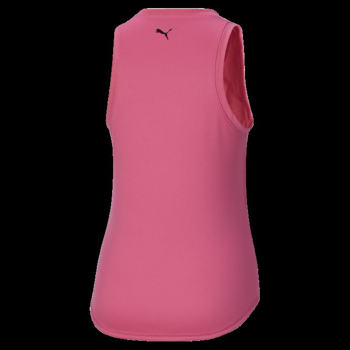 Puma Canada Fit Logo Débardeur D'entraînement Pour Femme Rose Coucher De Soleil
