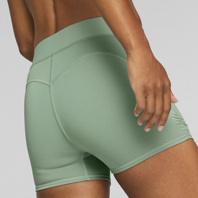 Short D'entrainement Puma Canada X Pamela Reif Femme Vert Granite
