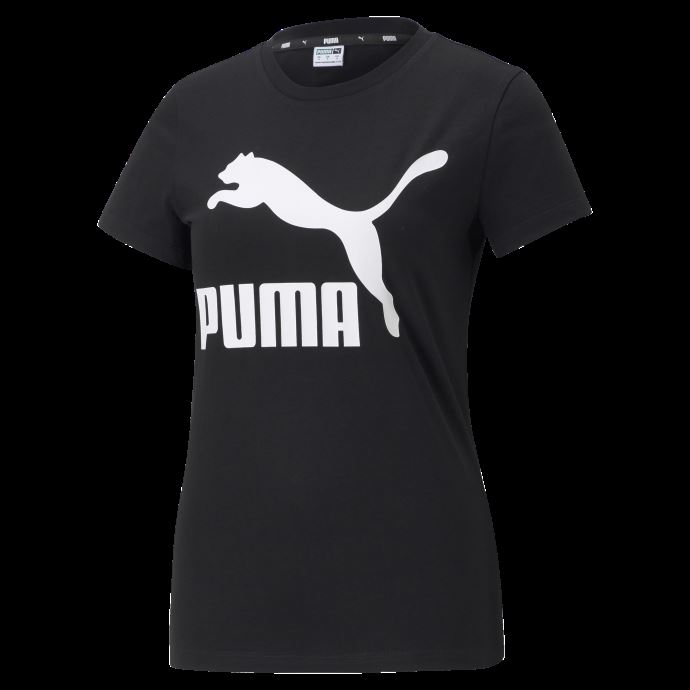 T-shirt Puma Canada Classics Logo Noir Pour Femme
