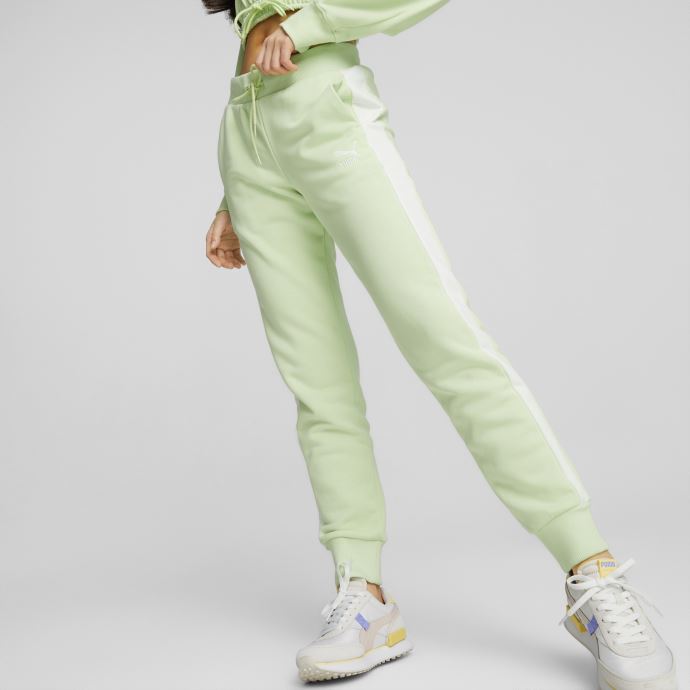 Pantalon De Survêtement Iconique T7 Pour Femme Puma Canada Pistache