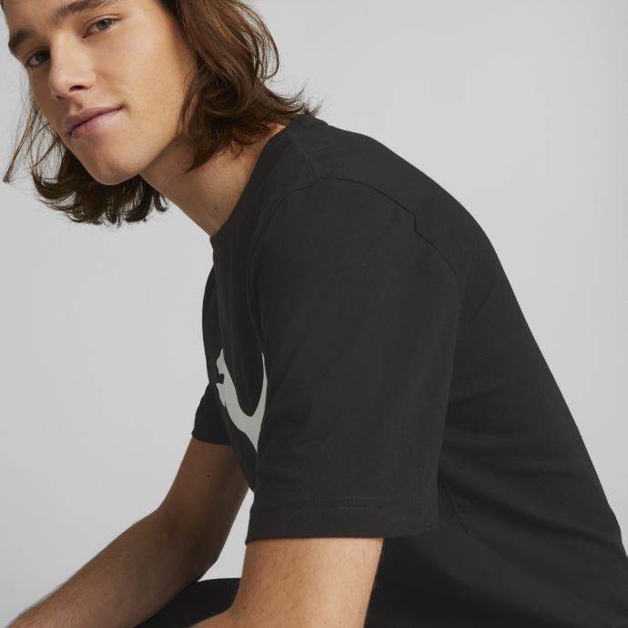 T-shirt Logo Classics Homme Noir Puma Canada