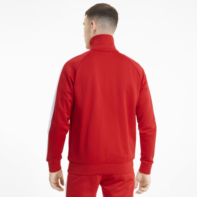 Veste De Survêtement Puma Canada Iconique T7 Rouge à Haut Risque Pour Hommes