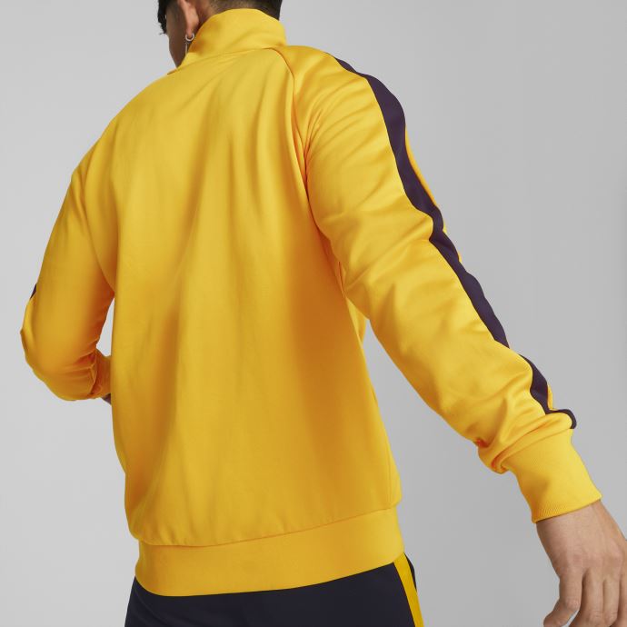 Veste De Survêtement Puma Canada Iconique T7 Pour Homme Jaune Spectra
