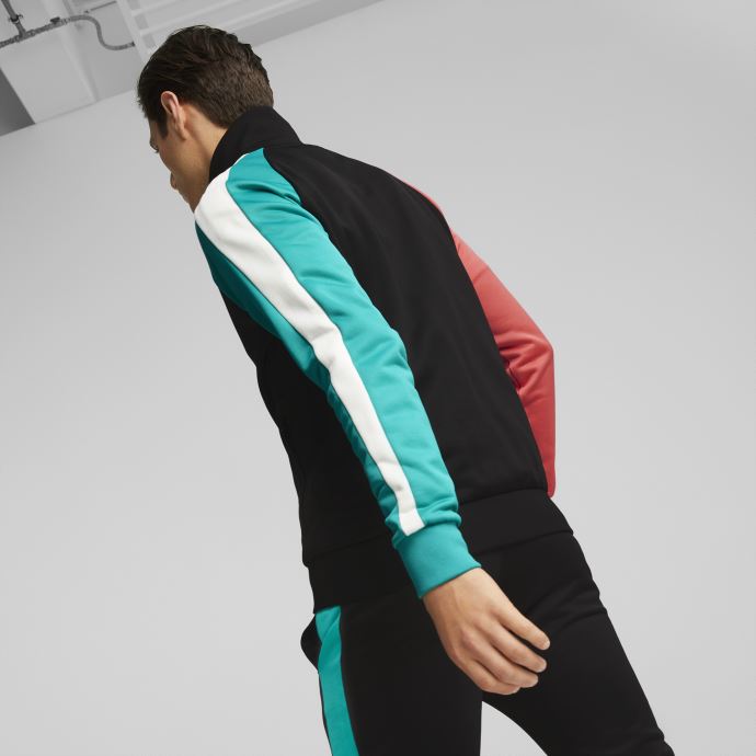 Veste De Survêtement Puma Canada Iconique T7 Pour Hommes Noir Fandom
