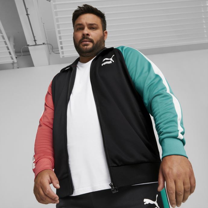Veste De Survêtement Puma Canada Iconique T7 Pour Hommes Noir Fandom
