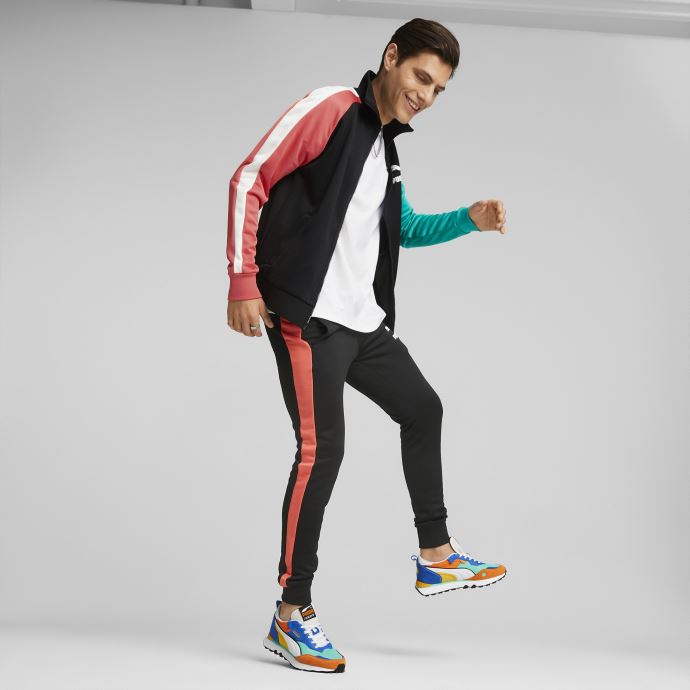 Pantalon De Survêtement Iconique T7 Pour Hommes Noir-fandom Puma Canada
