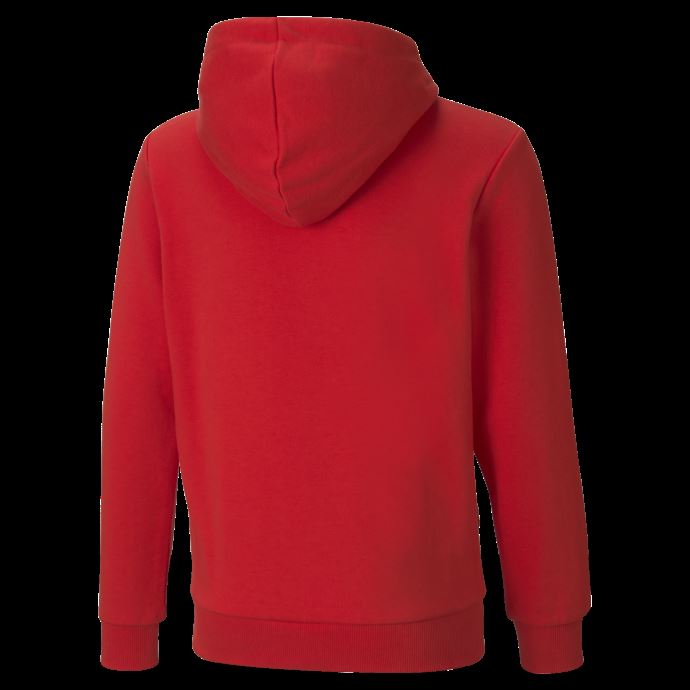 Sweat à Capuche Rouge à Haut Risque Puma Canada Classics Logo Pour Jeunes