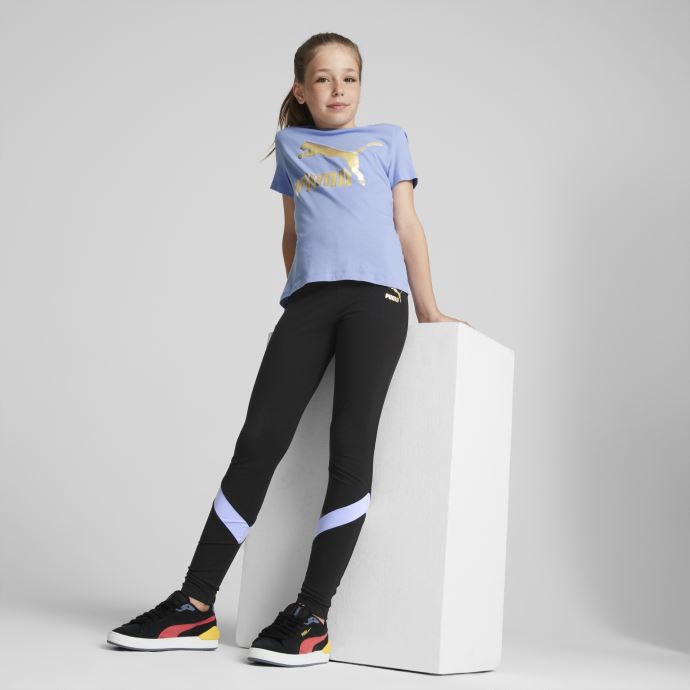 T-shirt Classics Logo Jeunesse Lavande Pop Puma Canada
