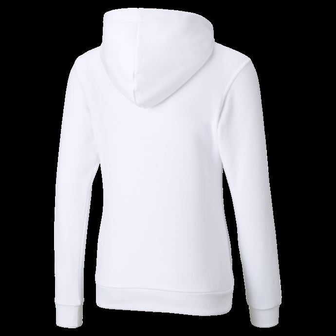 Sweat à Capuche Avec Logo Puma Canada White-foil Classic Pour Filles