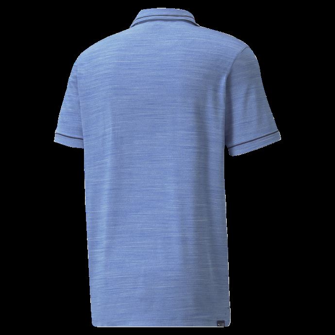 Puma Canada Blazer Bleu Marine Cobalt Brillant Cloudspun Monarch Polo De Golf Pour Hommes
