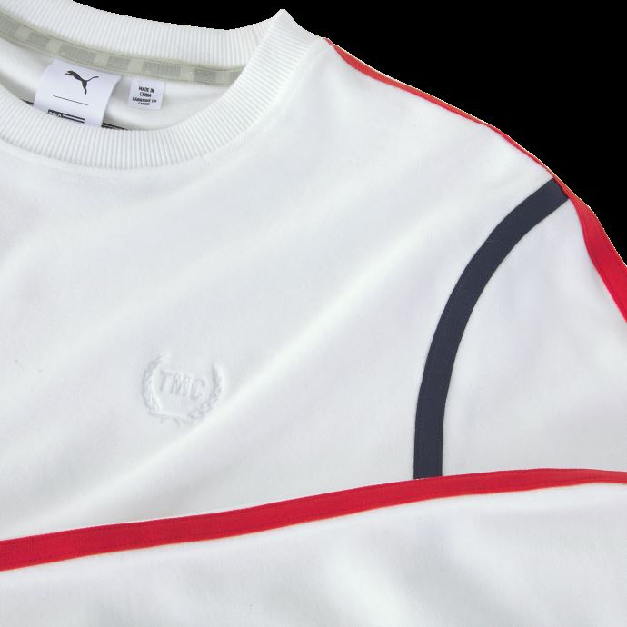 Sweat Puma Canada X Tmc Ll Ras Du Cou Homme Blanc
