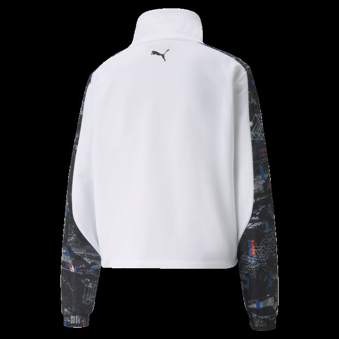 Veste Femme Bmw M Motorsport Street Half-zip Puma Canada Blanc