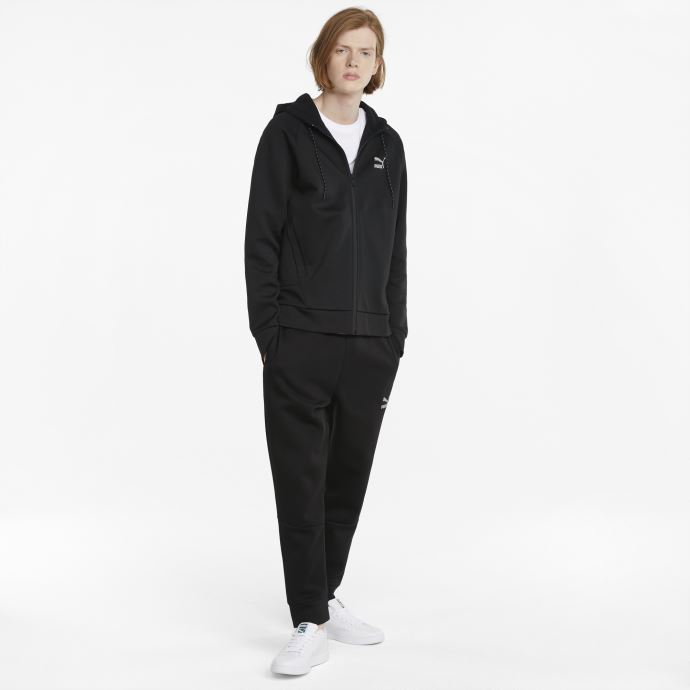 Sweat à Capuche Classics Tech Full Zip Noir Puma Canada
