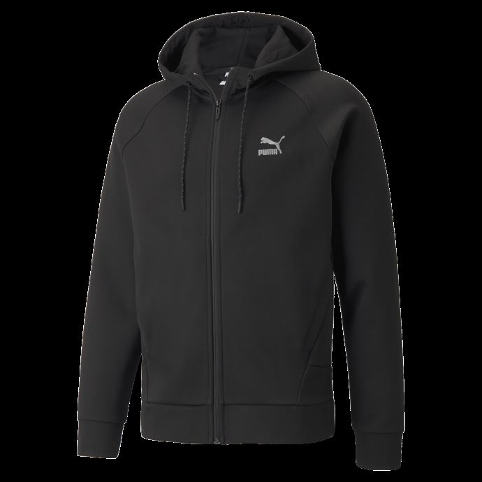Sweat à Capuche Classics Tech Full Zip Noir Puma Canada

