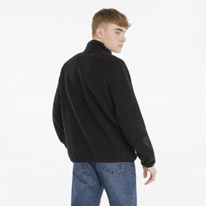 Veste Polaire Demi-zip Classics Noire Pour Homme Puma Canada
