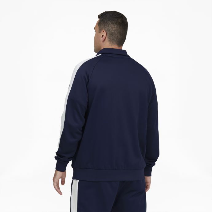 Veste De Survêtement Iconique T7 Pour Hommes Bt Peacoat-white Puma Canada