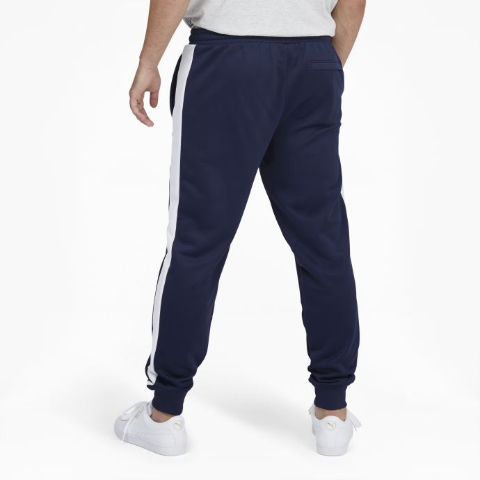 Pantalon De Survêtement Puma Canada Peacoat-white Iconique T7 Pour Homme Bt