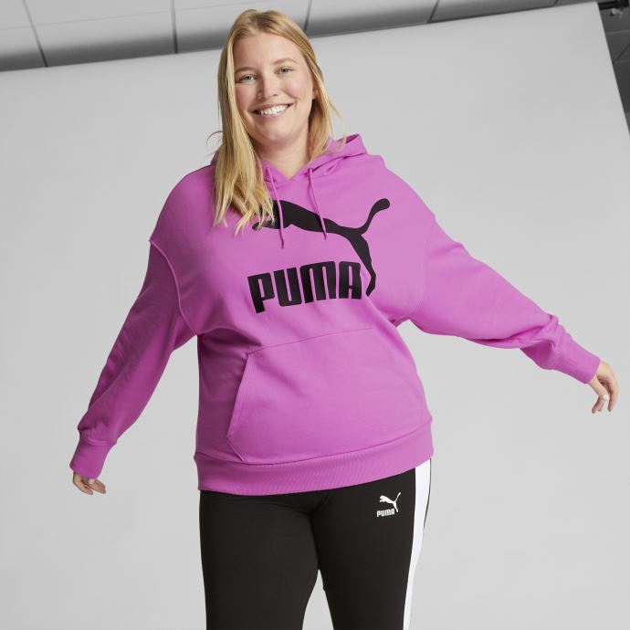 Sweat à Capuche Avec Logo Puma Canada Classics Pop Mauve