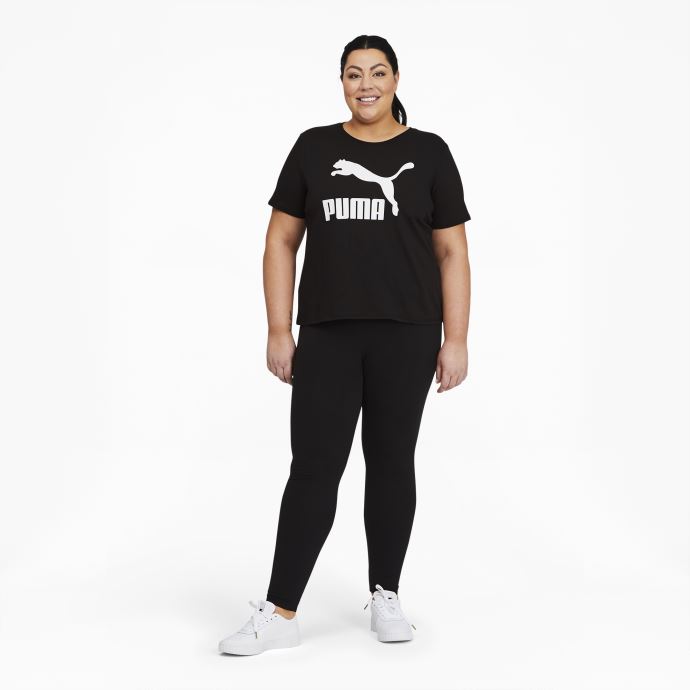 Puma Canada T-shirt à Logo Pour Femme Classics Noir Pl
