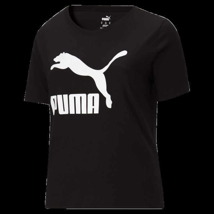 Puma Canada T-shirt à Logo Pour Femme Classics Noir Pl
