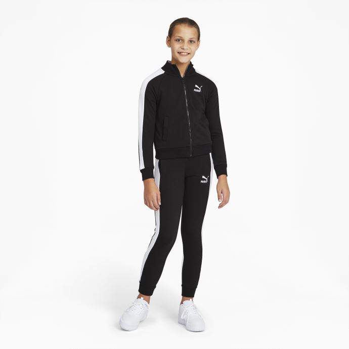 Pantalon De Survêtement Puma Canada Classics T7 Noir Pour Fille
