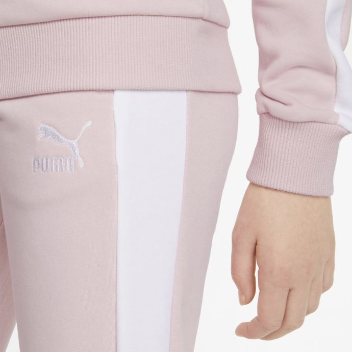 Pantalon De Survêtement Enfant Puma Canada Classics T7 Rose Craie
