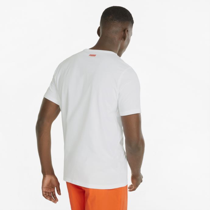 T-shirt De Basketball Dylan à Manches Courtes Pour Hommes Blanc-noir Puma Canada