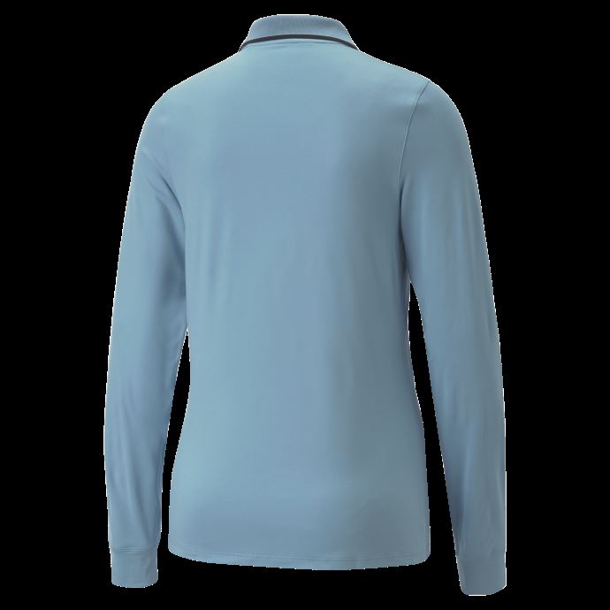 Polo Manches Longues W Cloudspun Puma Canada Aqua Poussiéreux
