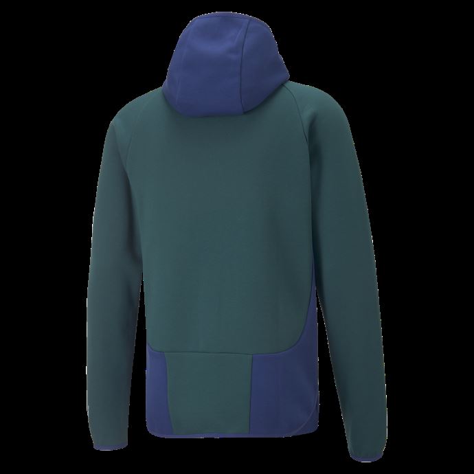 Veste De Basketball Puma Canada Varsity Green-blazing Blue Dime Pour Homme
