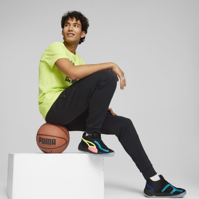 Pantalon De Basketball Puma Canada Black Dime Pour Hommes