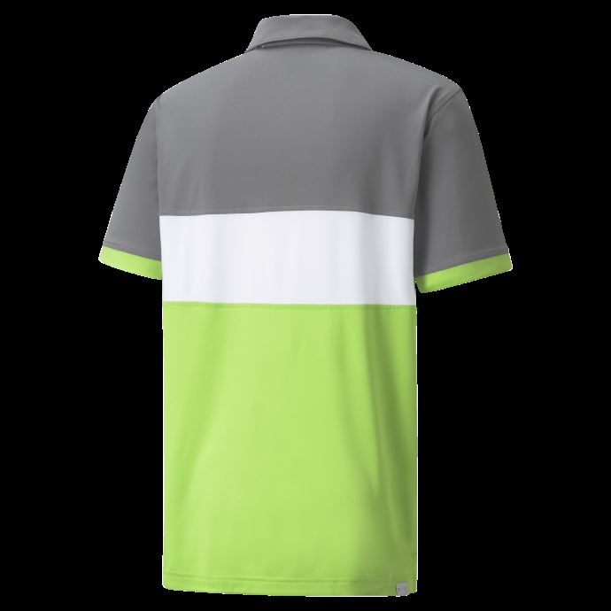 Polo De Golf Puma Canada Cloudspun Highway Pour Hommes Calme Ombre-vert