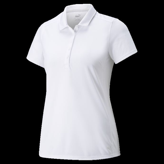Polo De Golf Femme Gamer Puma Canada Blanc Brillant
