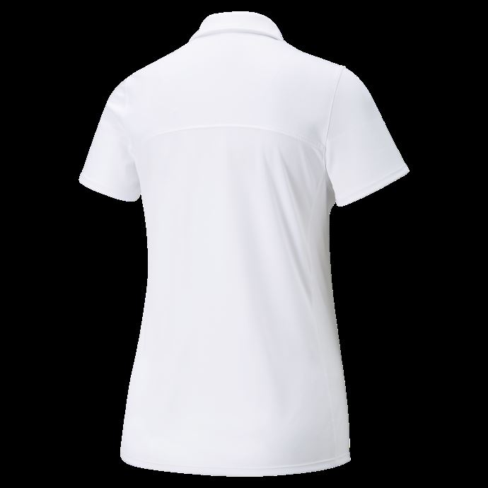 Polo De Golf Femme Gamer Puma Canada Blanc Brillant
