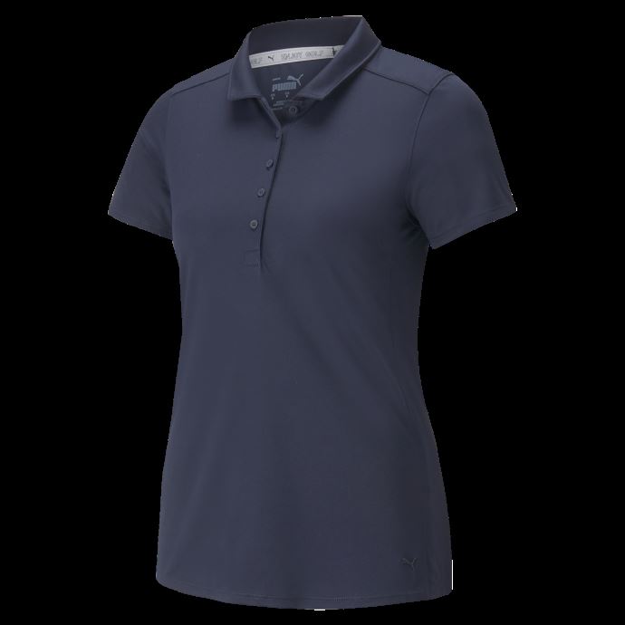Polo De Golf Puma Canada Gamer Pour Femme Blazer Bleu Marine
