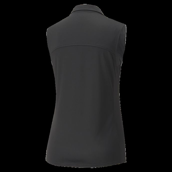 Polo De Golf Sans Manches Gamer Noir Pour Femmes Puma Canada