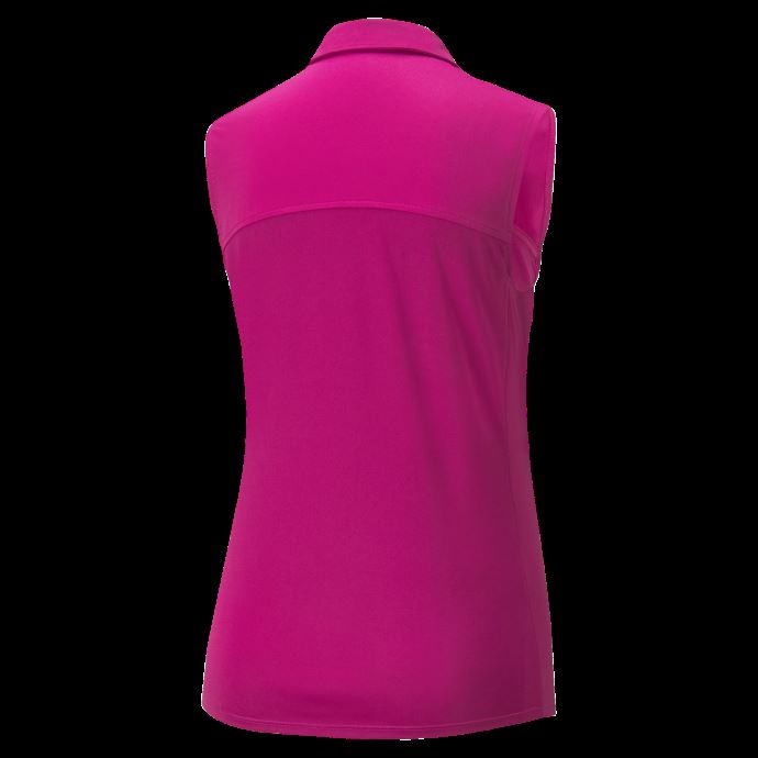 Polo De Golf Sans Manches Festival Fuchsia Gamer Pour Femmes Puma Canada