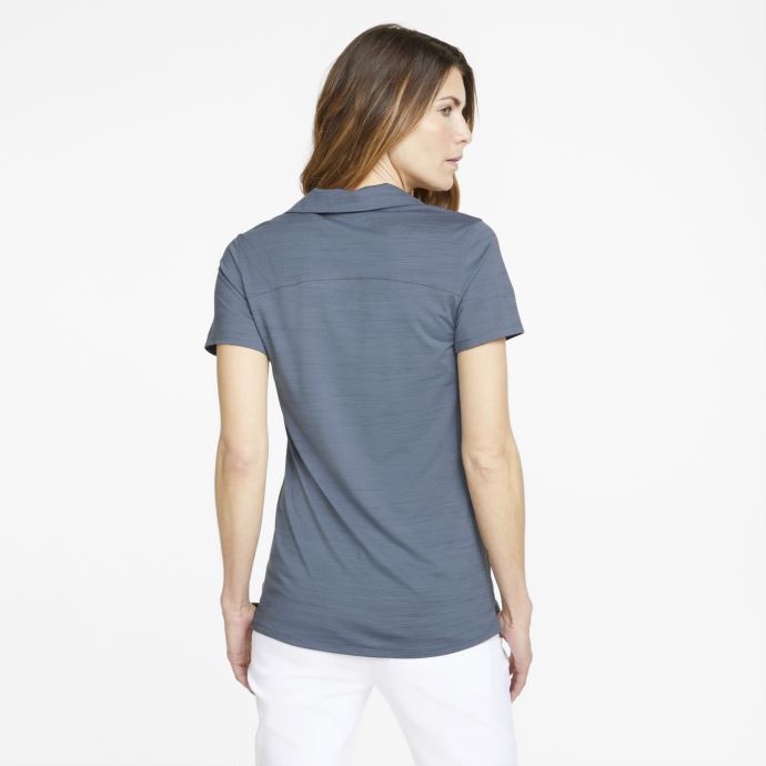 Polo De Golf Pour Femme Cloudspun Coast Puma Canada Night Sky Heather