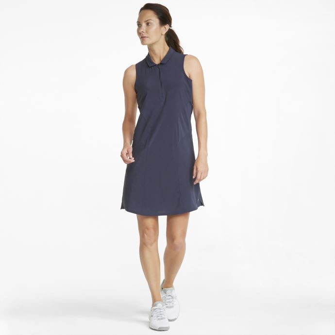 Puma Canada Cruise Robe De Golf Pour Femme Blazer Bleu Marine
