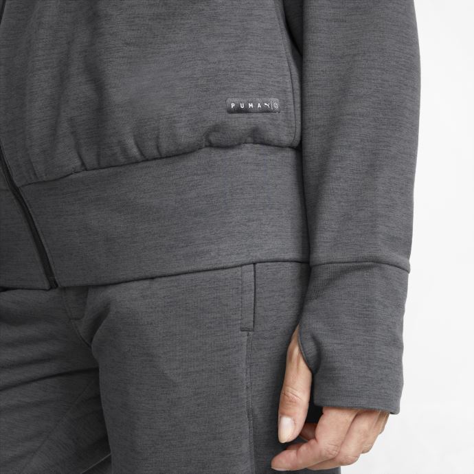 Chandail à Capuchon De Golf Cloudspun Pour Femmes Noir Chiné Puma Canada
