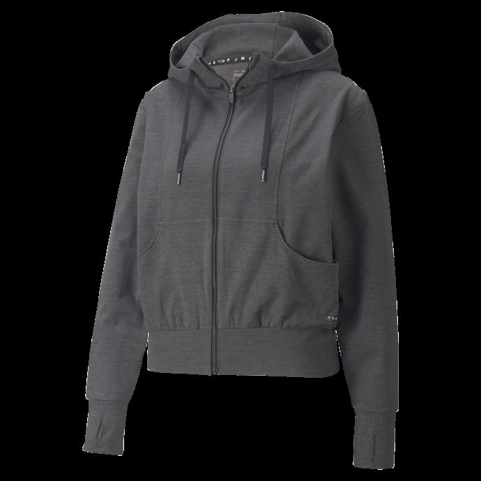 Chandail à Capuchon De Golf Cloudspun Pour Femmes Noir Chiné Puma Canada
