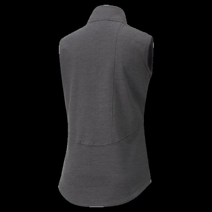 Noir Heather Puma Canada Cloudspun Daybreak Veste De Golf Pour Femme
