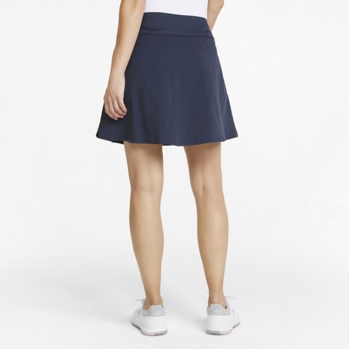 Blazer Bleu Marine Puma Canada Jupe De Golf Pwrshape Solide Pour Femmes