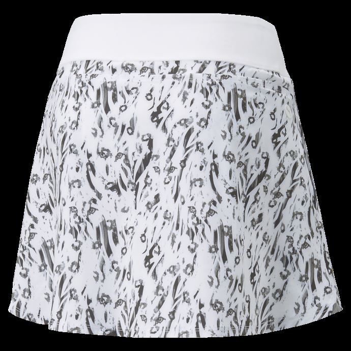 Jupe De Golf Pwrshape Jungle Pour Femmes Blanc Brillant-noir Puma Canada