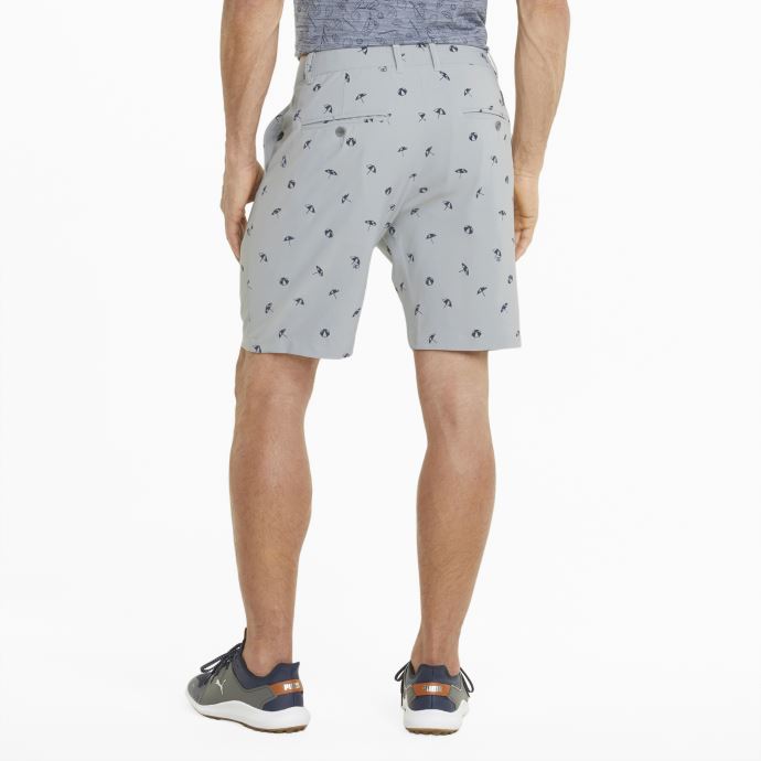Puma Canada X Arnold Palmer Parapluie Short De Golf Pour Homme Mirage Blazer Gris-marine