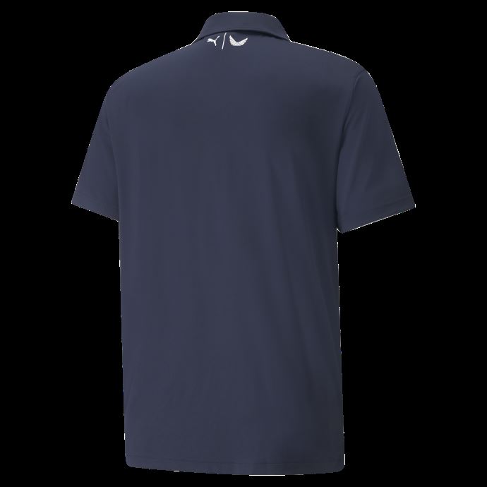 Puma Canada X Volition Paisley Pocket Polo De Golf Pour Homme Marine Blazer-ski Patrouille
