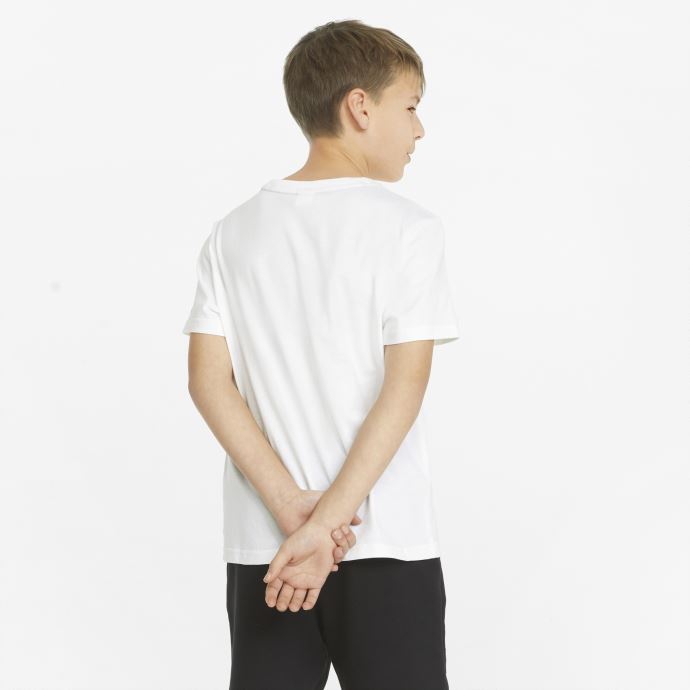 Puma Canada X Batman Graphique Jeunesse Tee Blanc