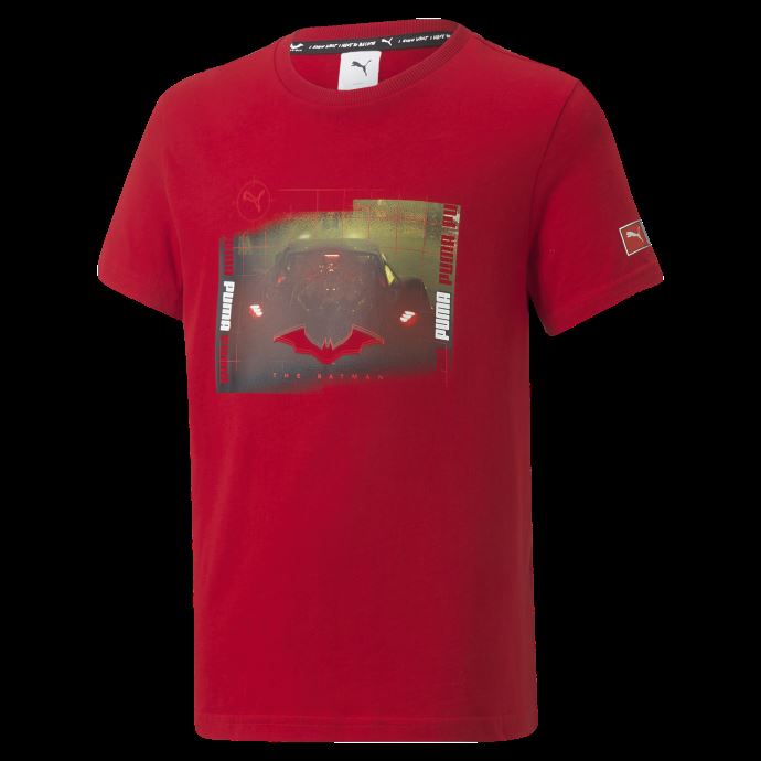 Barbados Cerise Puma Canada X Batman Graphique Jeunesse Tee
