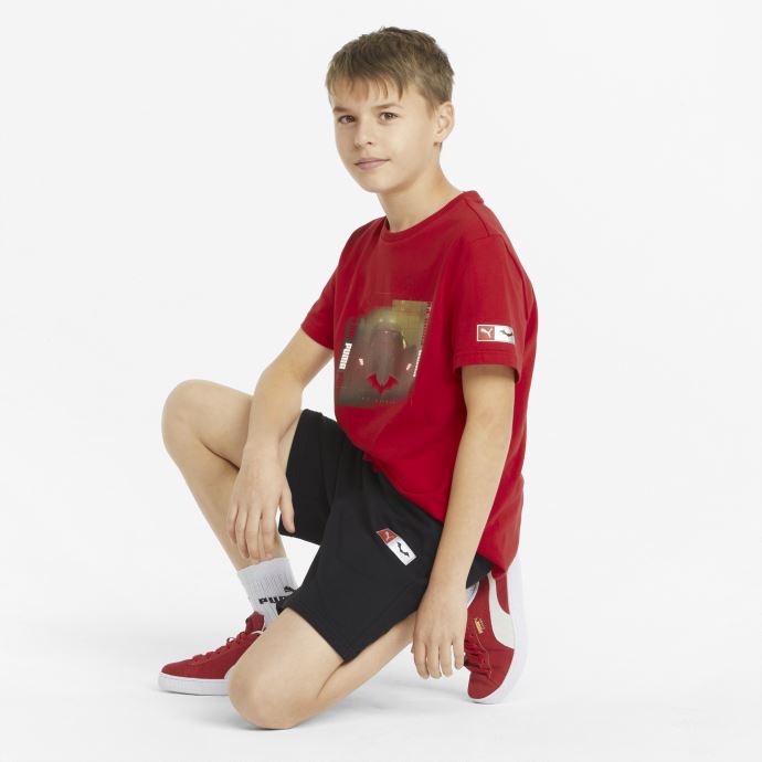 Short Enfant Puma Canada X Batman Noir
