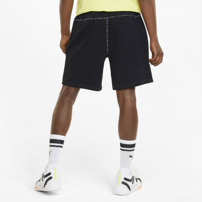 Short De Basketball Puma Canada Pivot Emb Noir Pour Homme